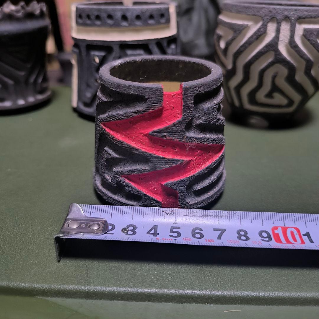 大幅値引き中〜根本峻吾 陶器鉢 鉢 アガベ 塊根 灌木等 - 鉢