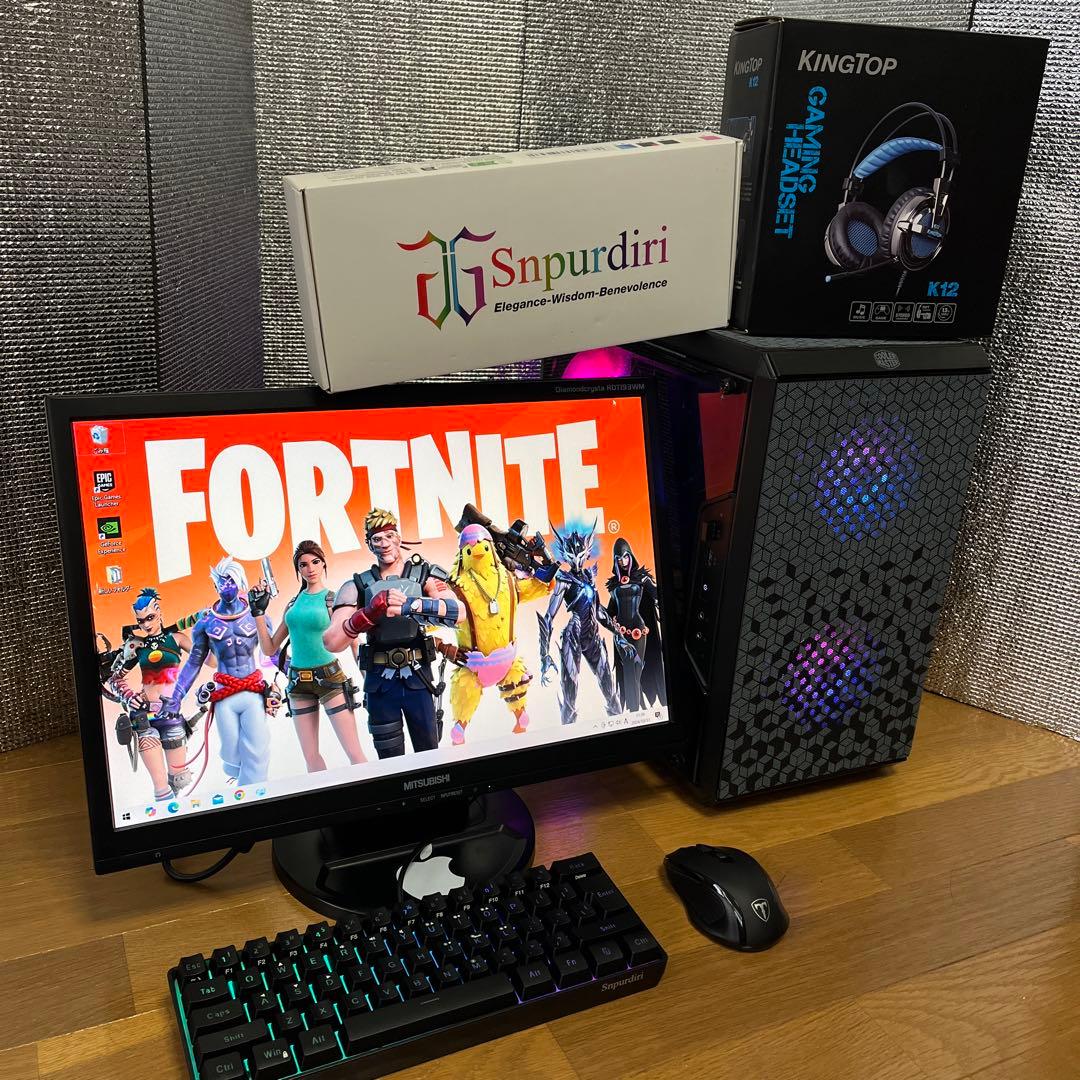 i5搭載☆激安☆省スペースゲーミングPCセット - メルカリ