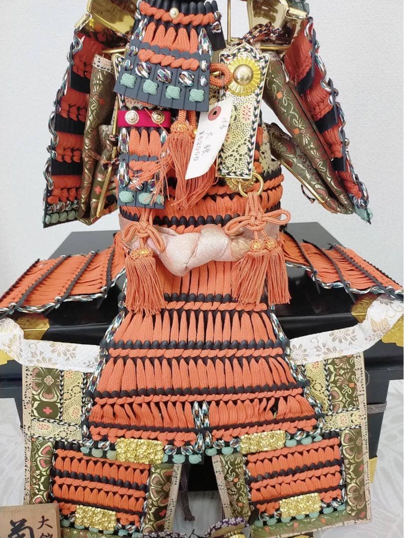 特価品】菊水作大鎧五月人形子どもの日鎧兜 鎧飾り 端午の節句 ケース付き