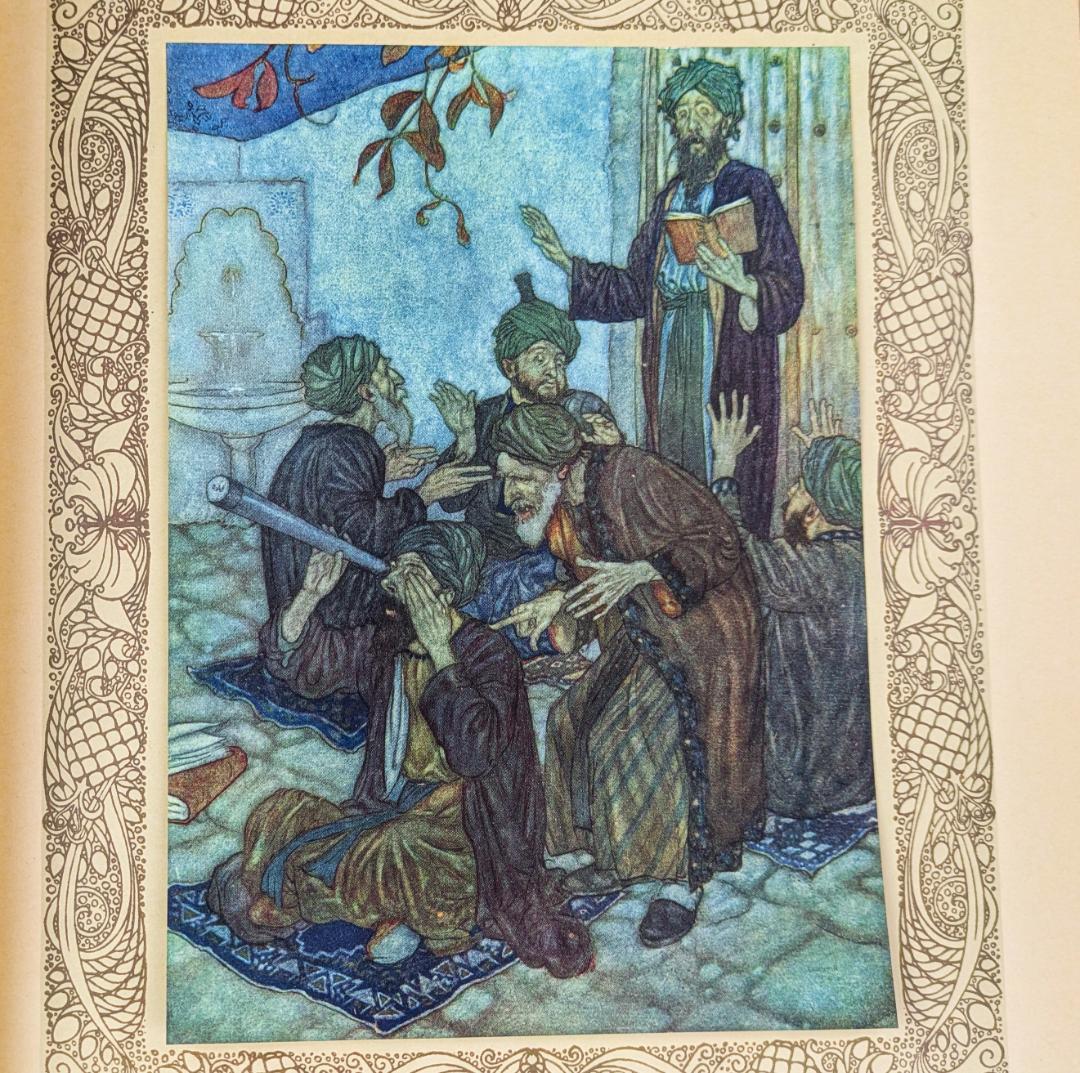 エドマンドデュラック挿画本『ルバイヤート』カラーイラスト20枚総揃