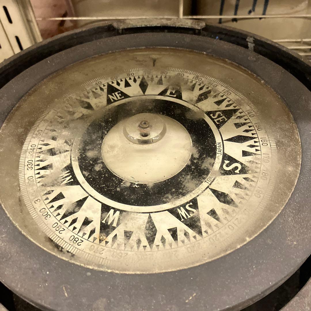 船舶羅針盤 アンティーク 船舶用コンパス - メルカリ