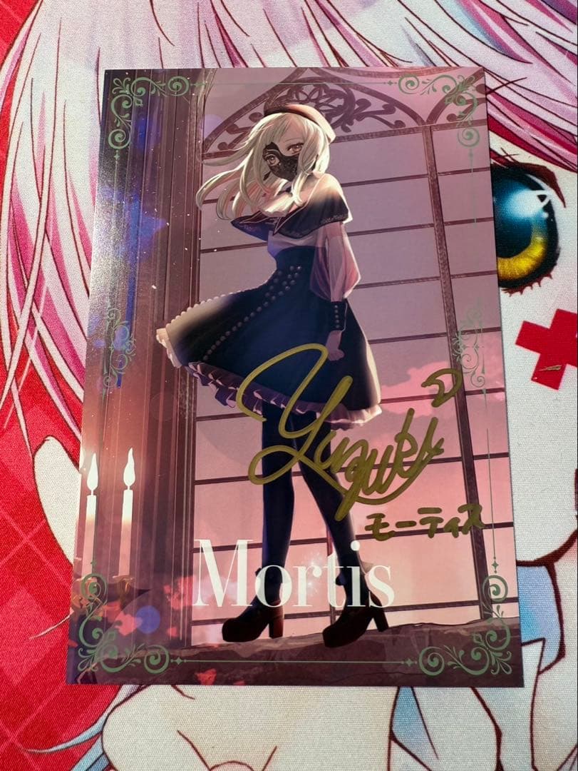 ave mujica 原宿 特典 特製カード キャスト直筆サイン モーティス