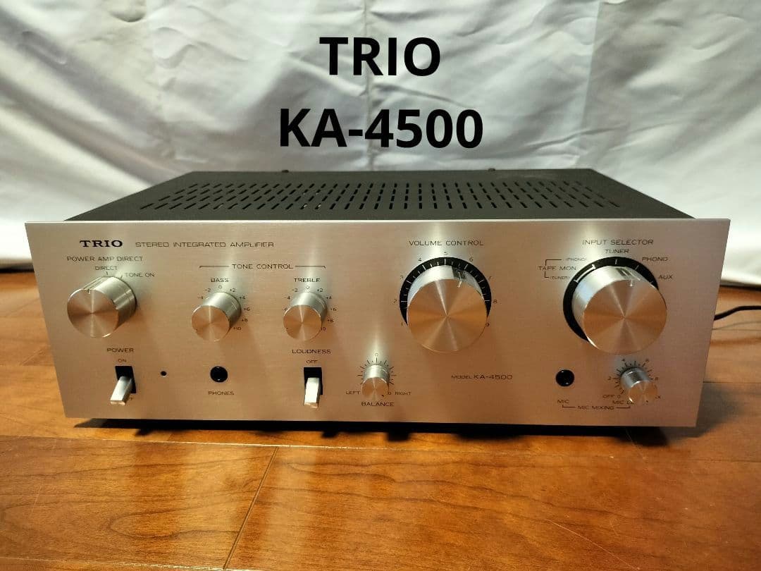 TRIO KA-4500 アンプ - メルカリ