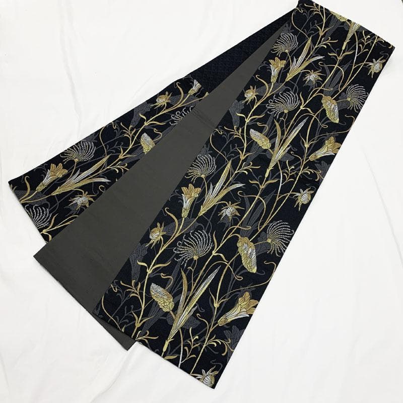 508my75◇モダン アート 植物文 六通 袋帯◇美品 - メルカリ