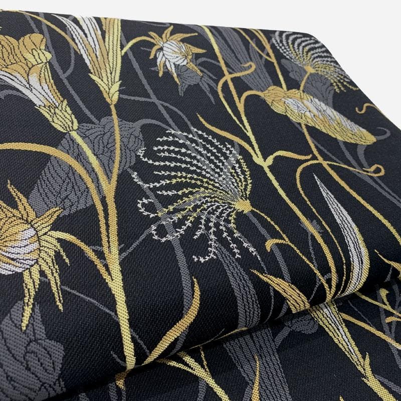 508my75◇モダン アート 植物文 六通 袋帯◇美品 - メルカリ