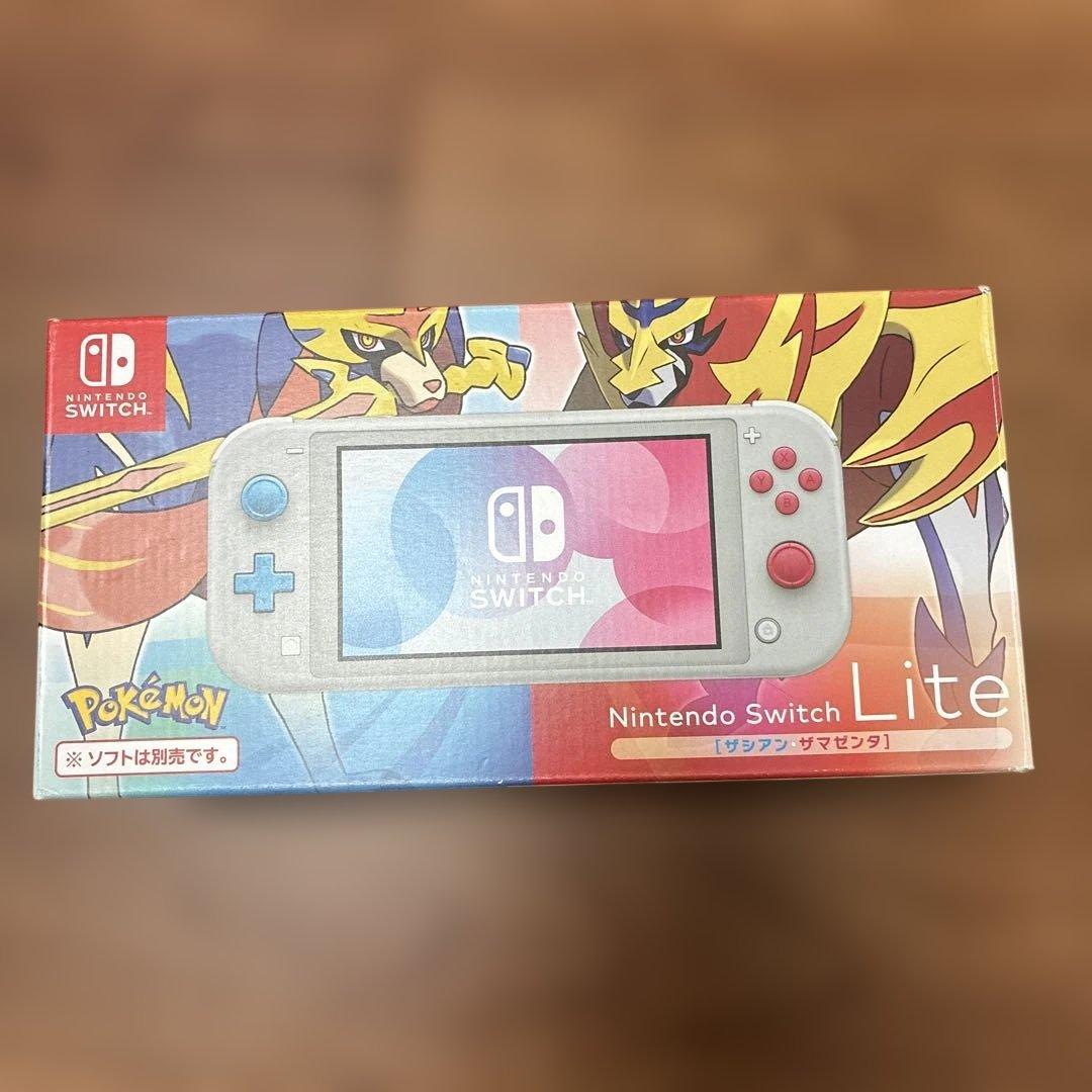 Nintendo Switch Lite ザシアン・ザマゼンダ　本体 Amazon.co.jp: Nintendo Switch Lite ザシアン・ザマゼンタ 【携帯専用
