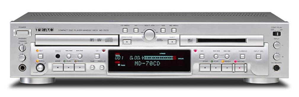 TEAC MD-70CD-S ミニディスクプレーヤー 未開封・未使用品 Amazon.co.jp: TEAC CDプレーヤー/MDレコーダー シルバー MD-70CD-S