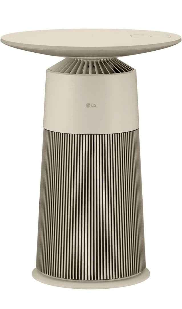 LG サイドテーブル型空気清浄機 AS207PBU0 12畳用 サンドベージュ Amazon.co.jp: LG 空気清浄機 サイドテーブル AS207PBU0 12畳 360