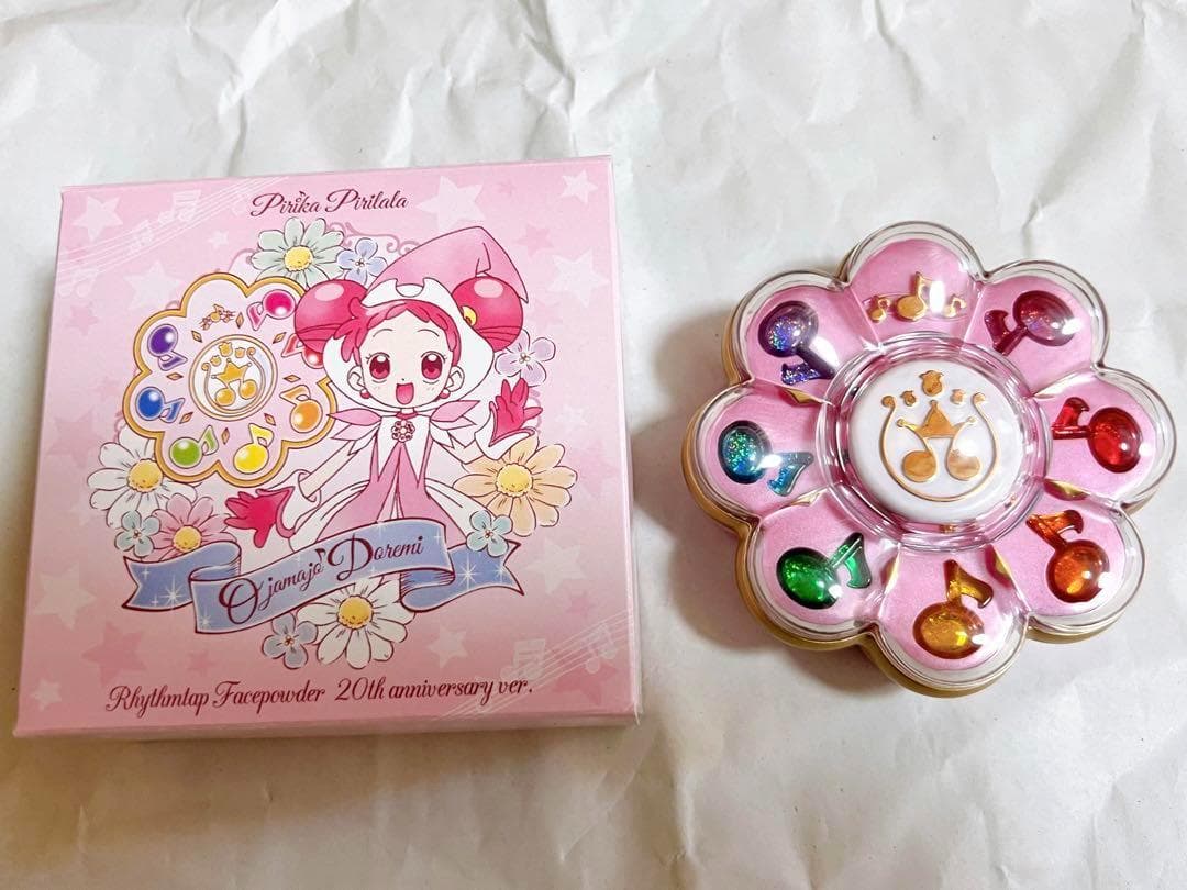 おジャ魔女どれみ リズムタップフェイスパウダー 20th anniversary おジャ魔女どれみ」25周年記念 リズムタップのフェイスパウダーが復刻