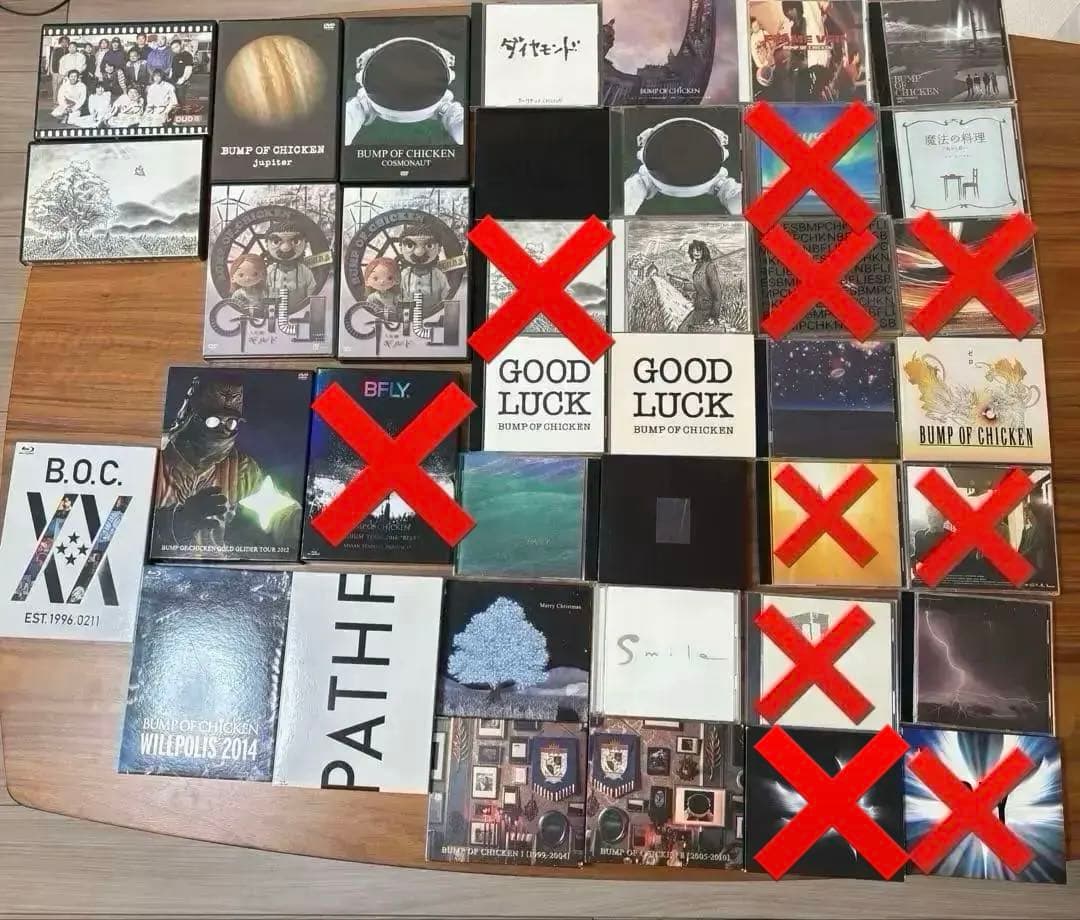 【値引き】BUMP OF CHICKEN CD DVD セット BUMP OF CHICKEN DVD 5点まとめセット - メルカリ