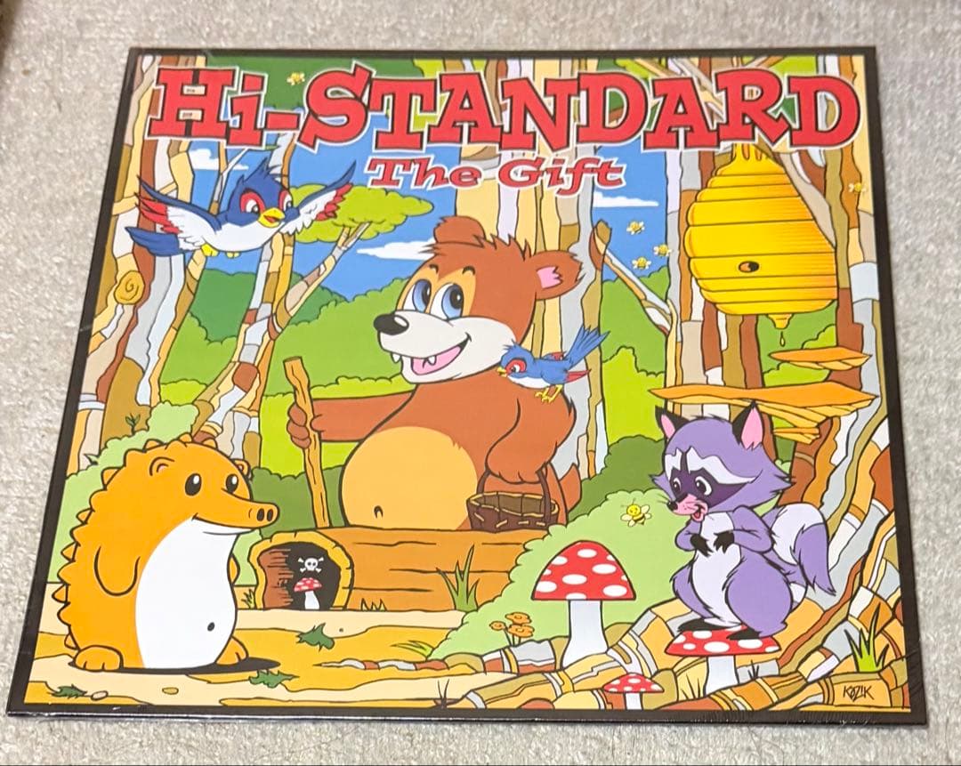 hi-standard LP レコード the gift アナログ ハイスタ Amazon.co.jp: Hi-STANDARD THE GIFT レコード LP ハイスタ : おもちゃ