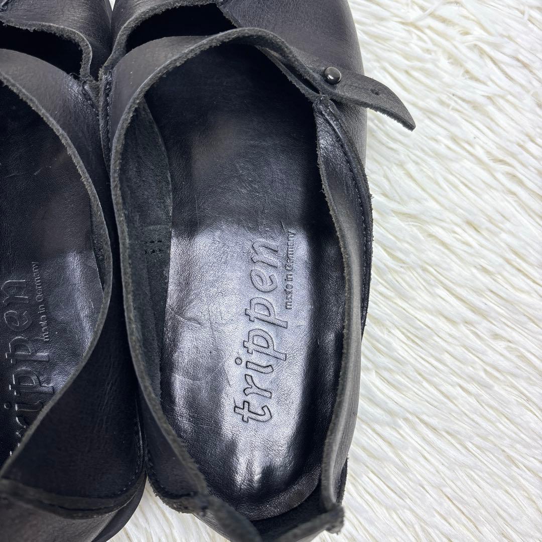 trippen トリッペン SCHNECKE シュネッケ フラットシューズ38 - メルカリ