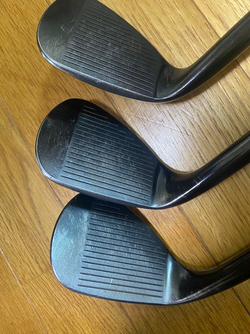 Vokey ボーケイ コールドフォージドブラック3本セット