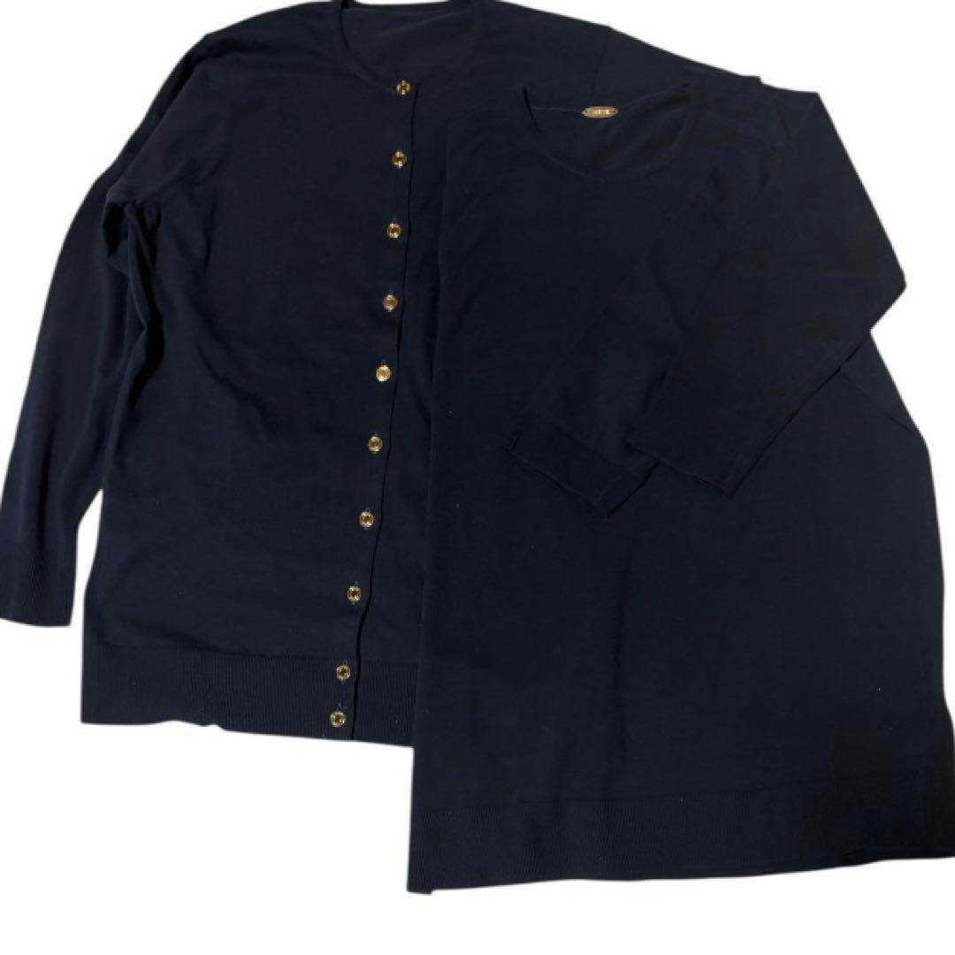 ドゥーズィエムクラス アンサンブル ネイビー 金ボタン