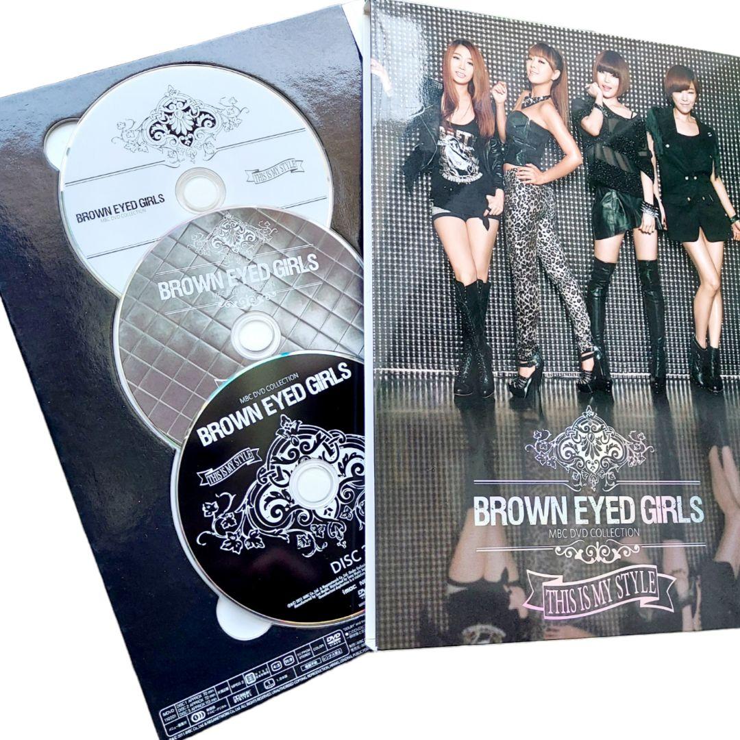 ブラウンアイドガールズ ファーストDVD３枚組 カラーグラビア 韓国 美品 レア