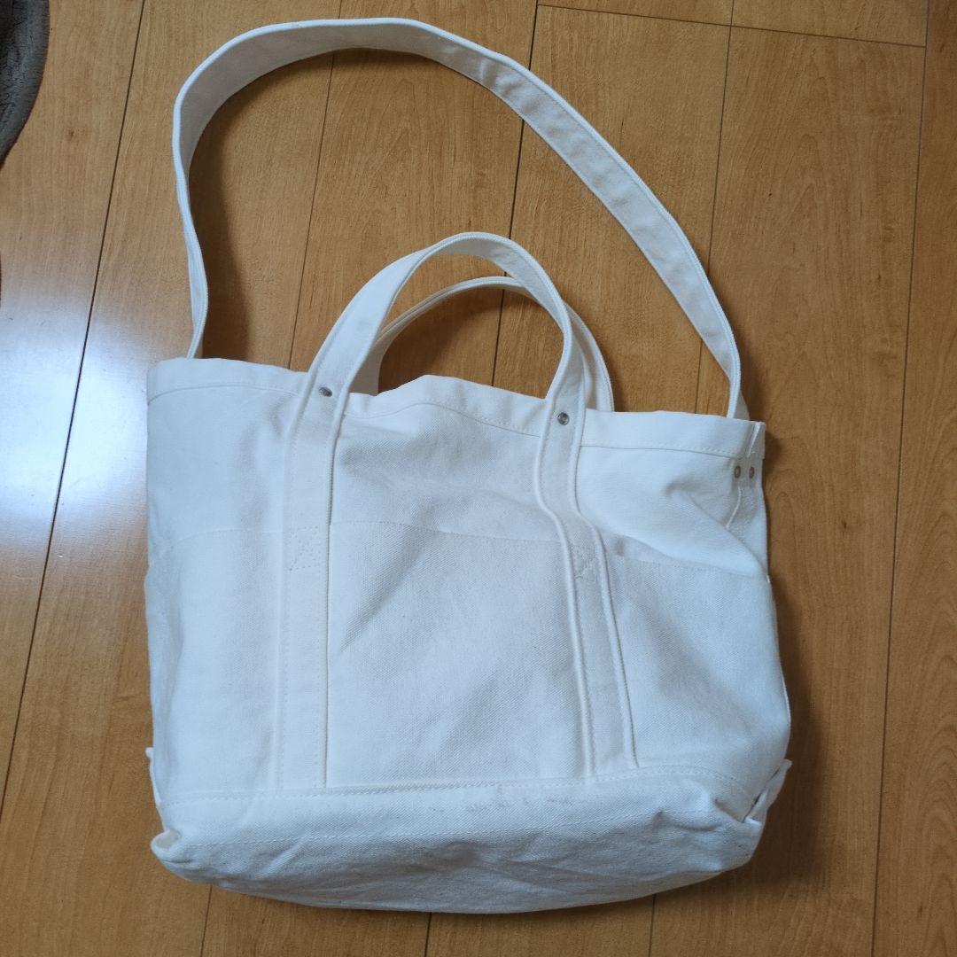 YAECAホワイトキャンバストートバッグ YAECA（ヤエカ） ツールバッグが入荷しました。