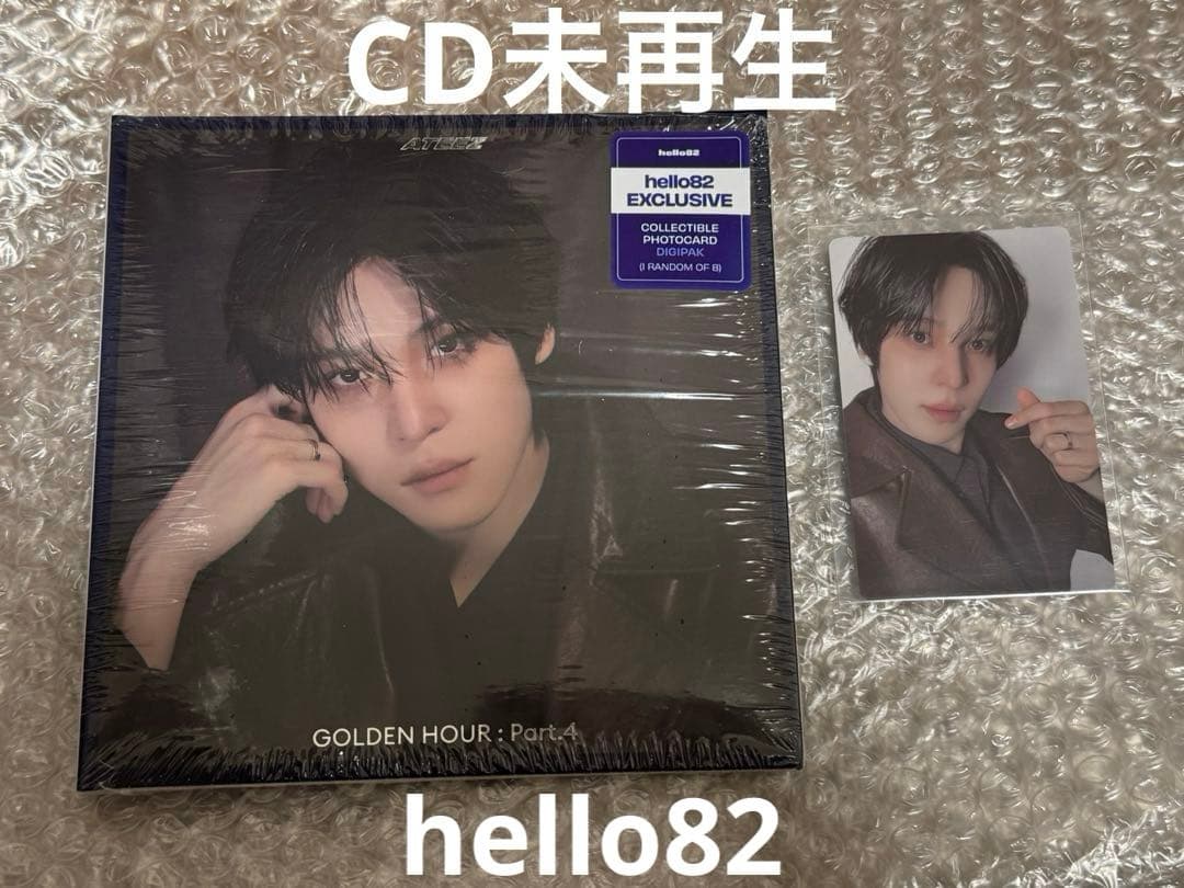 ATEEZ ユノGOLDENHOUR Part4 hello82 デジパックUS - メルカリ