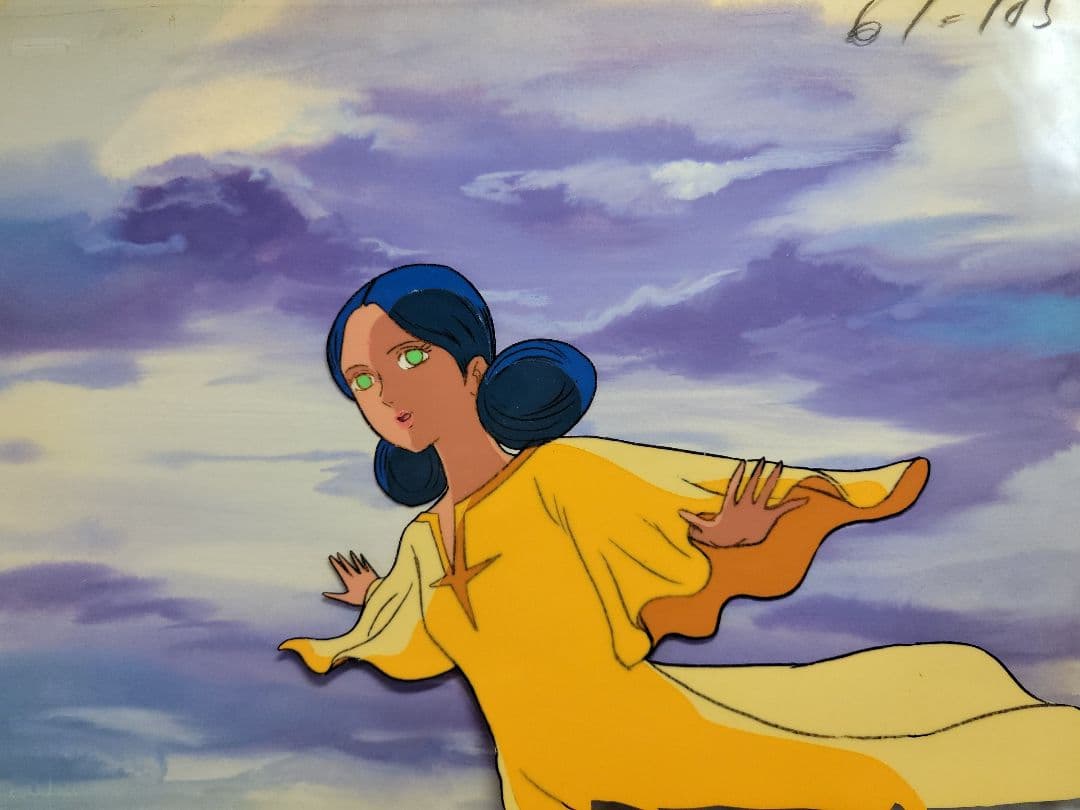 「機動戦士ガンダム」セル画　ララァ・スン　#３４　1５日までの出品 機動戦士ガンダム ララァ・スン（複製セル）