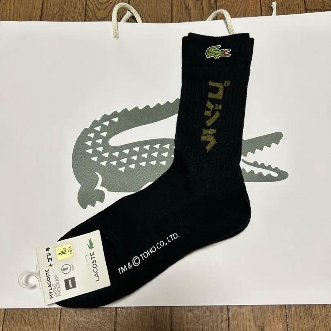 Lacoste ラコステ ゴジラ ソックス レディース - メルカリ
