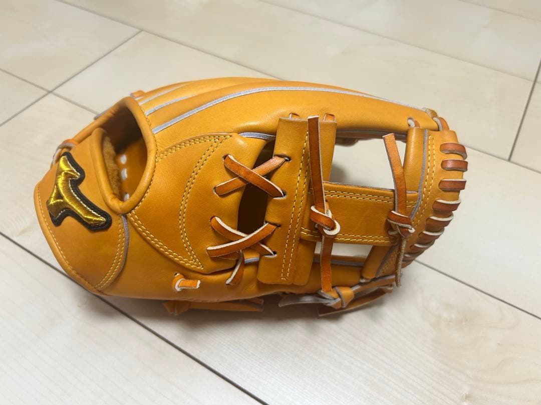 じ*ー様 Mizuno Pro 硬式用グローブ MM型　球道即人道 野球 ミズノ 硬式グローブ ミズノプロ オーダーグラブ 内野MM型 mizuno