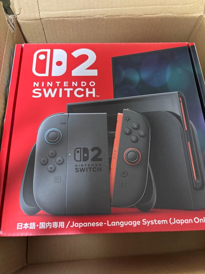 Switch2 本体 3年保証付き Nintendo Switch2 本体 日本語・国内専用 3年保証付き - メルカリ