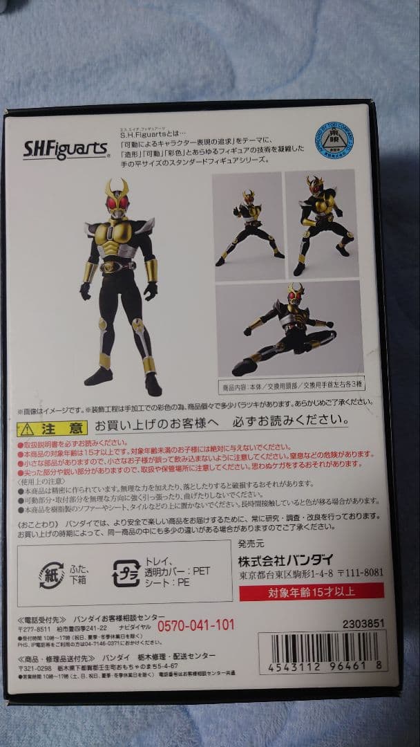 S.H.Figuarts　真骨彫　仮面ライダーアギト