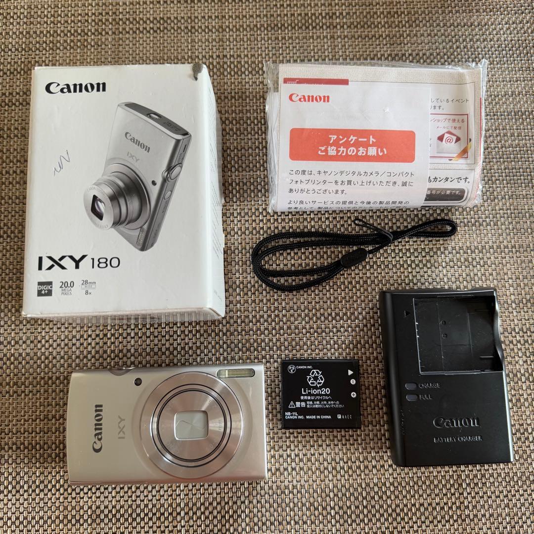 【Canon IXY180】 シルバー 【デジカメ】 Canon Digital Camera IXY180SL 20 MP 8X zoom | eBay