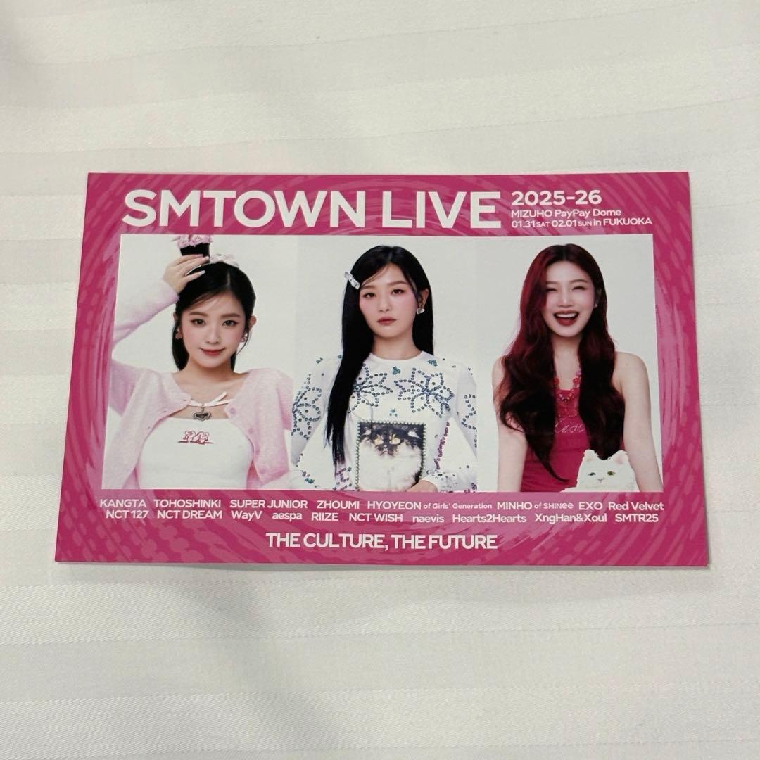 smtown 特典 redvelvet ポストカード 2025-26 smt - メルカリ