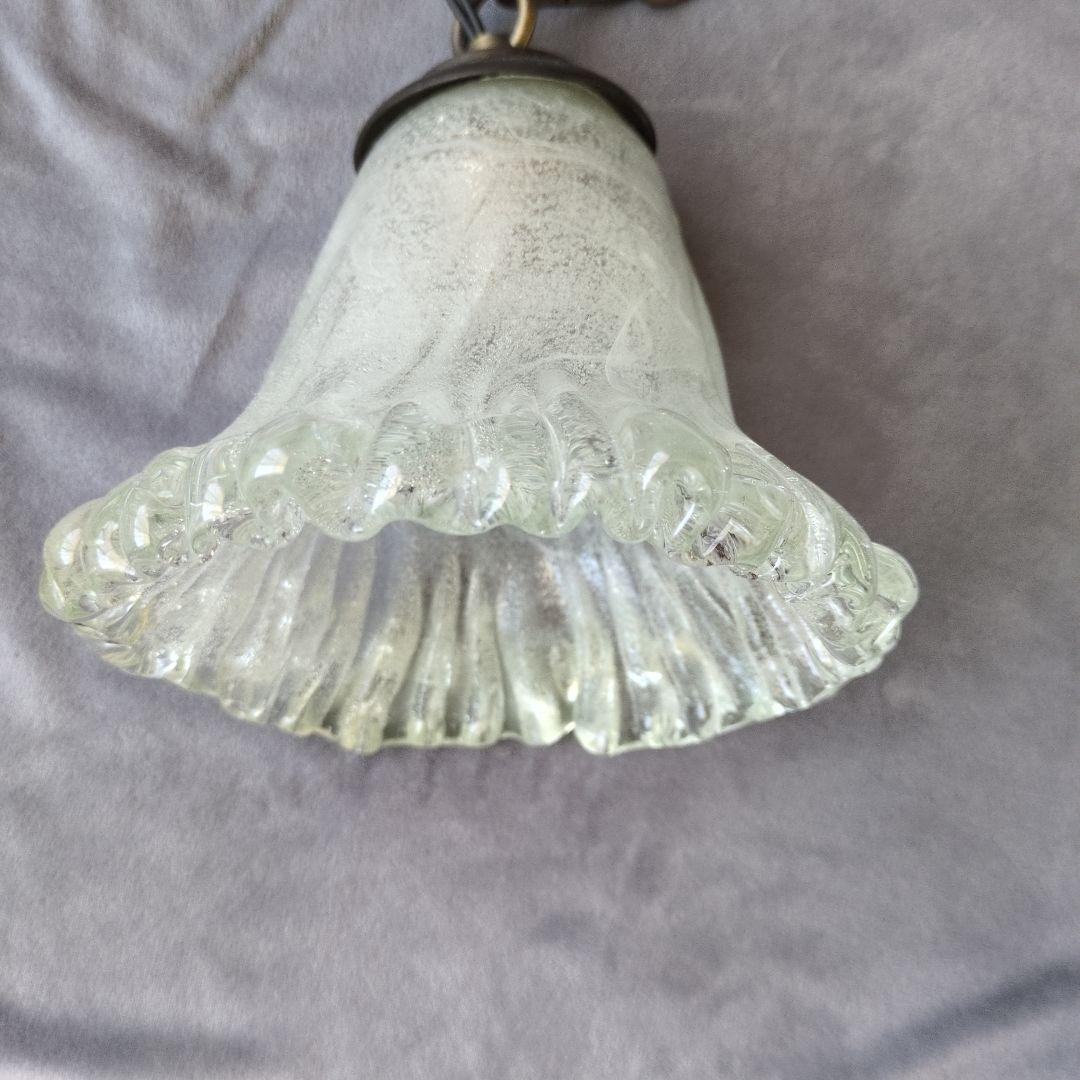 アンティーク 硝子 照明 フラワー 花 ペンダントライト アクタス ウニコ