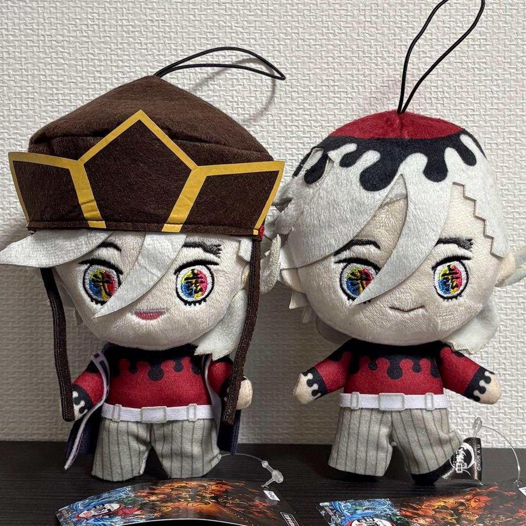 童磨2種 鬼滅の刃 ぬいぐるみ ラウンドワン限定 ROUND1 - メルカリ