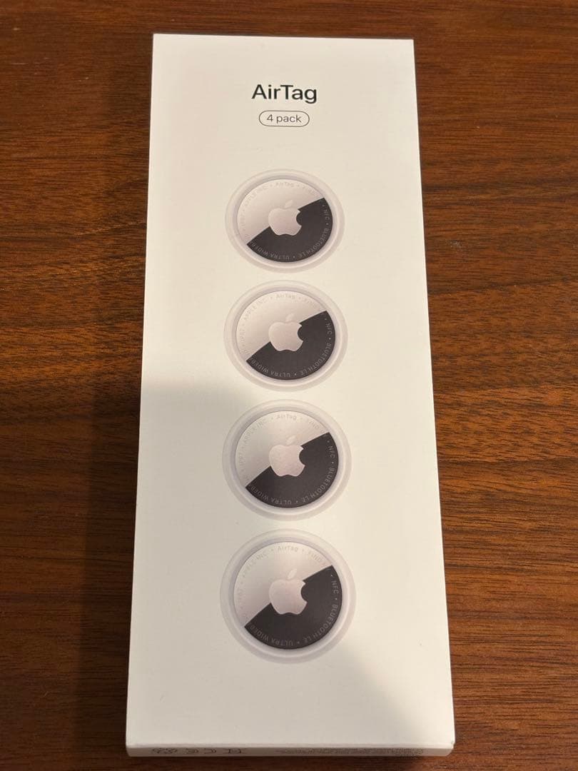 ラスト1セット】新品未使用 Apple AirTag第2世代2個エアタグ 本体