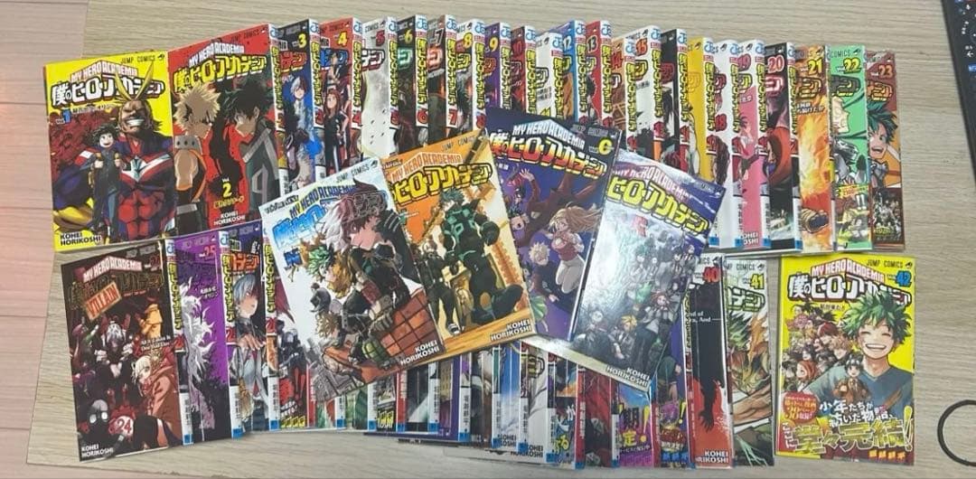 ヒロアカ全巻セット おまけつき - メルカリ
