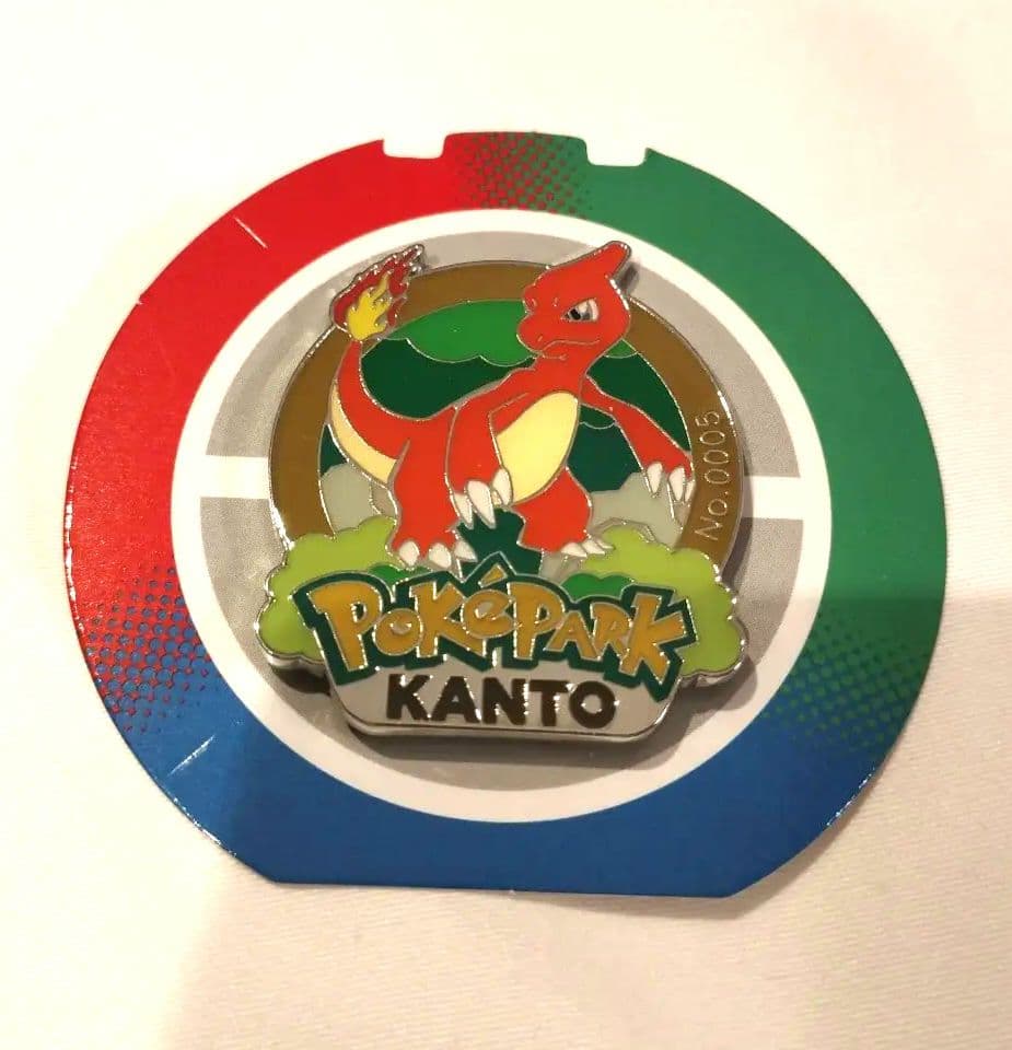 ポケパークカントー ピンバッジ リザード 限定品！！ - メルカリ