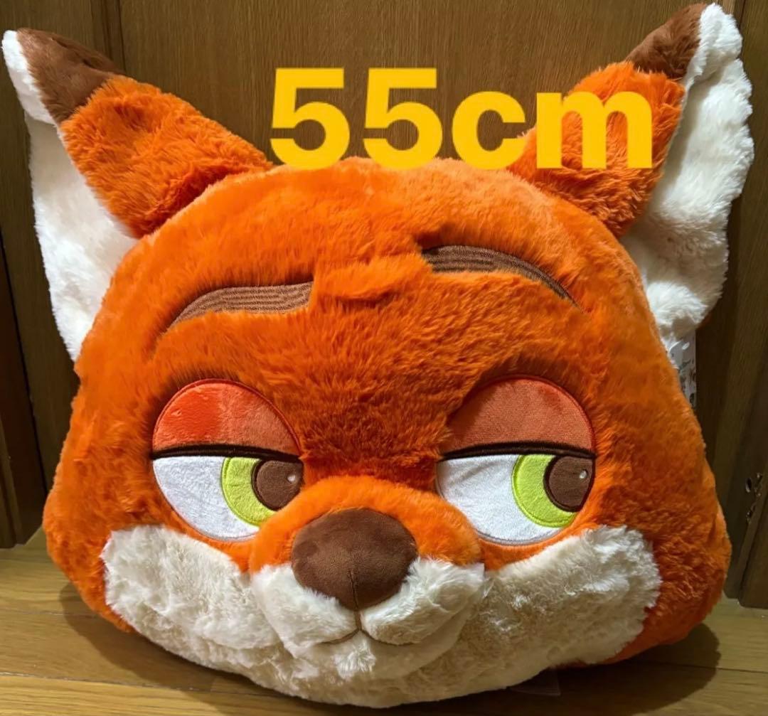 ☆Disney☆ディズニー☆特大ズートピア☆ニック☆ぬいぐるみ