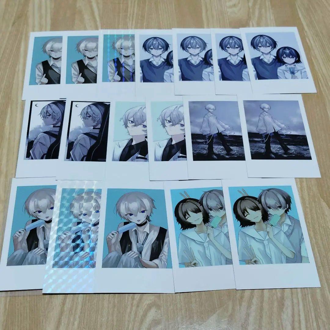 歌い手 xea トレカ 19枚& サイン入りポストカード - メルカリ