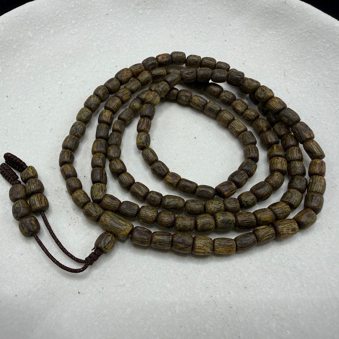 R052 全沈水 極上緑油伽羅 沈香手串 高級ブレスレット重さ：11.5g
