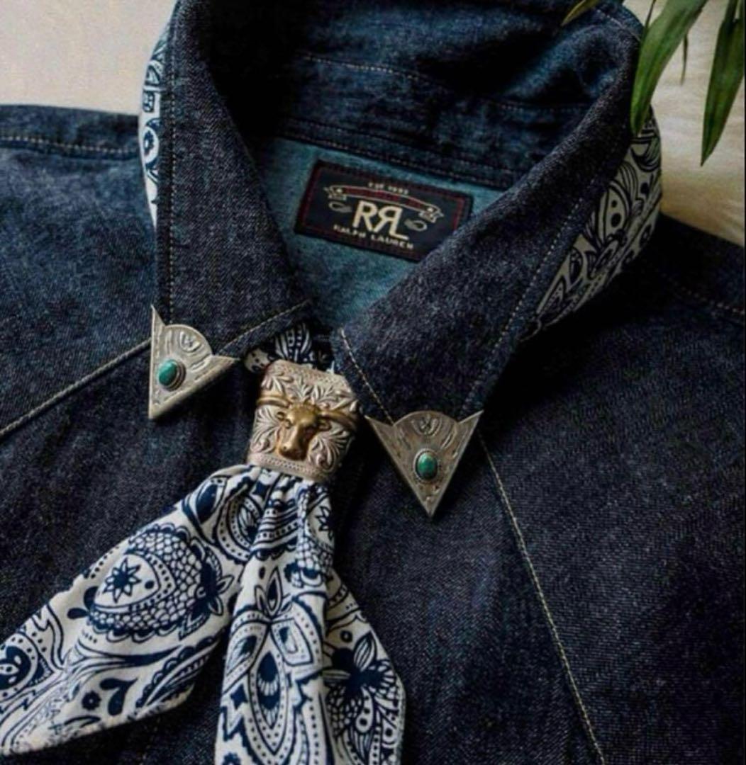 RRL ダブルアールエル バンダナスライダー スカーフリング 完売品