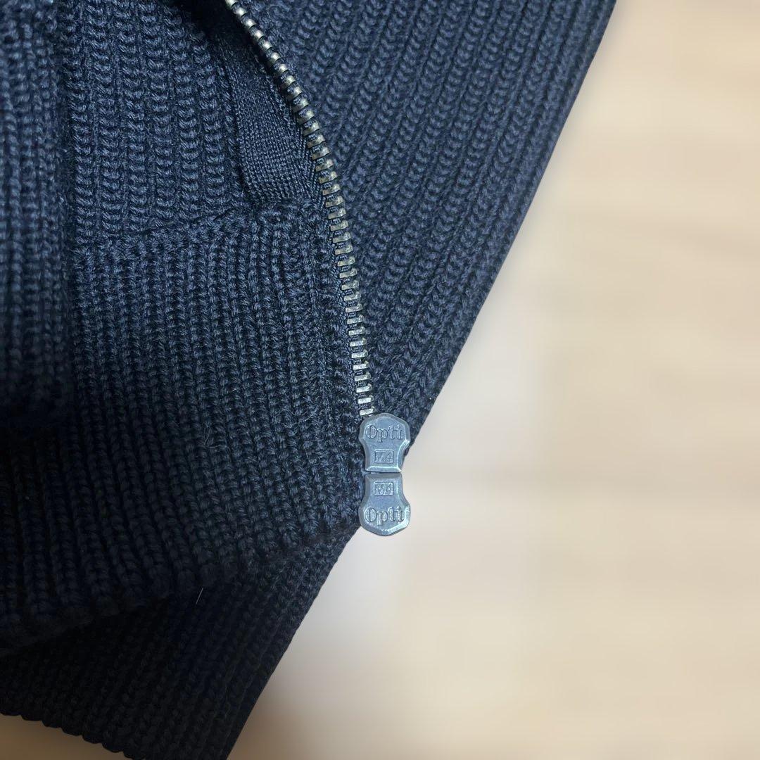 ほぼ新品 マルタン マルジェラ ⑭ドライバーズニット M 黒 スタッフ