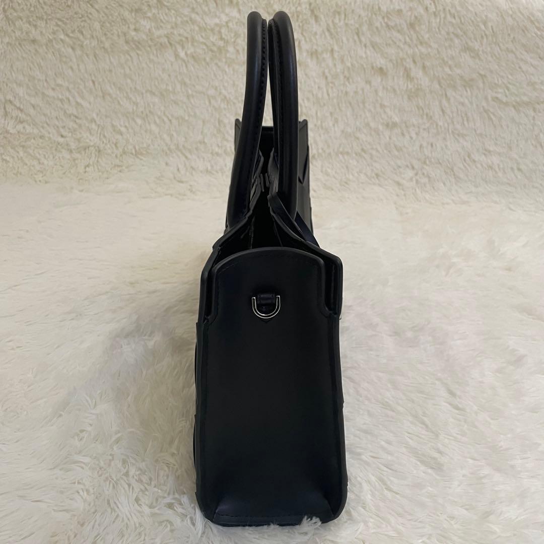 新品未使用 マイケルコース2wayショルダーバッグ レザー ブラック 小泉今日子