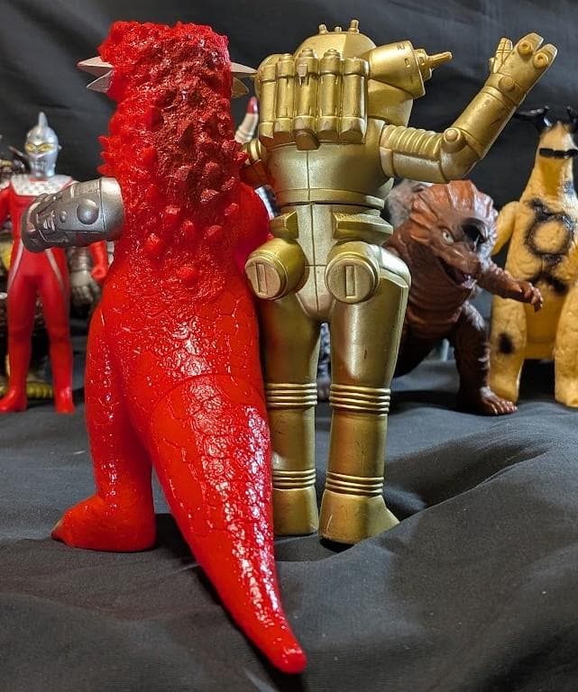 ウルトラセブン＆登場怪獣・宇宙人（バンダイ）ソフビフィギュア15体
