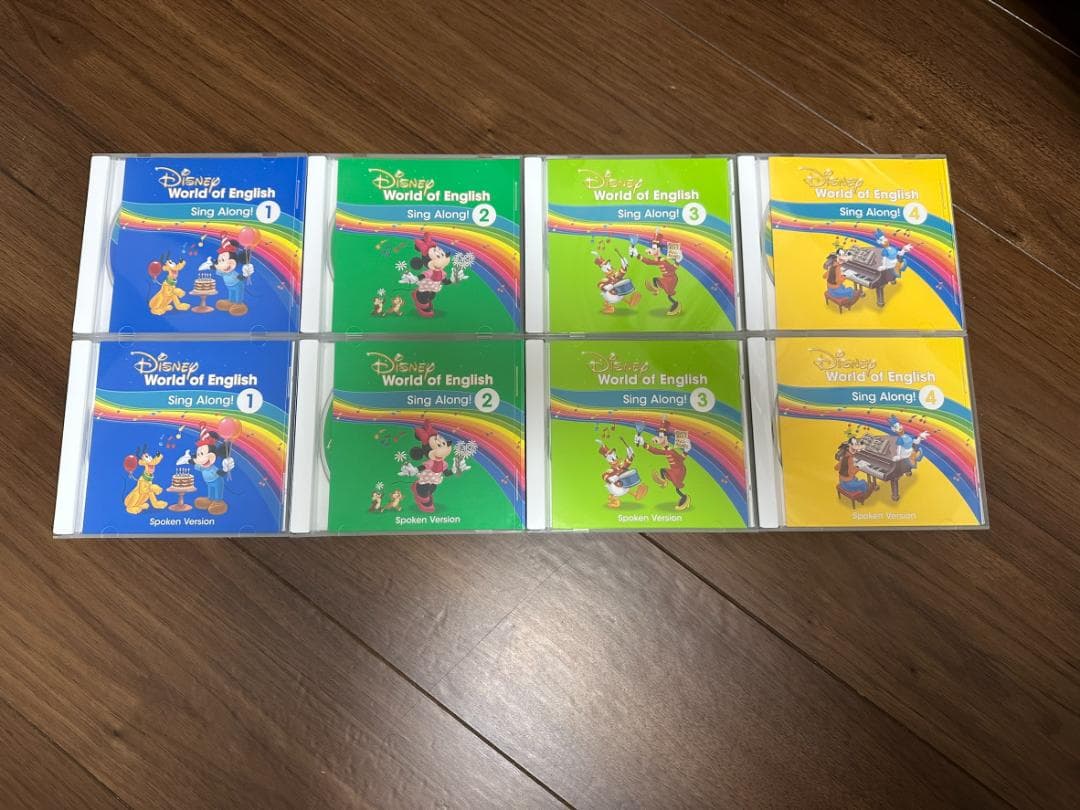DWE ディズニー英語システム sing alongシングアロングCD8枚セット dwe ディズニー英語システム シングアロングCD8枚 - メルカリ