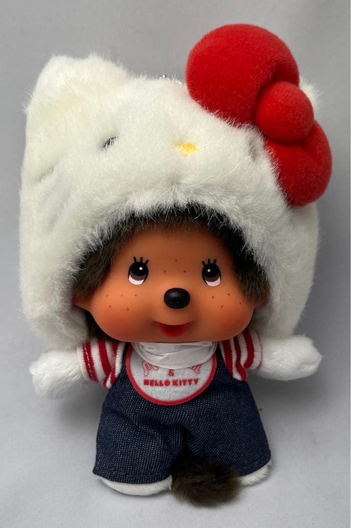 サンリオコラボ ハローキティ モンチッチ マスコットホルダー