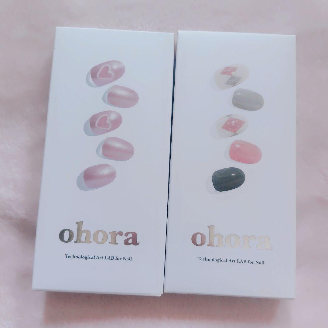 お値下げ不可！早い者勝ち！】ohora ジェルネイルシール 2個セット