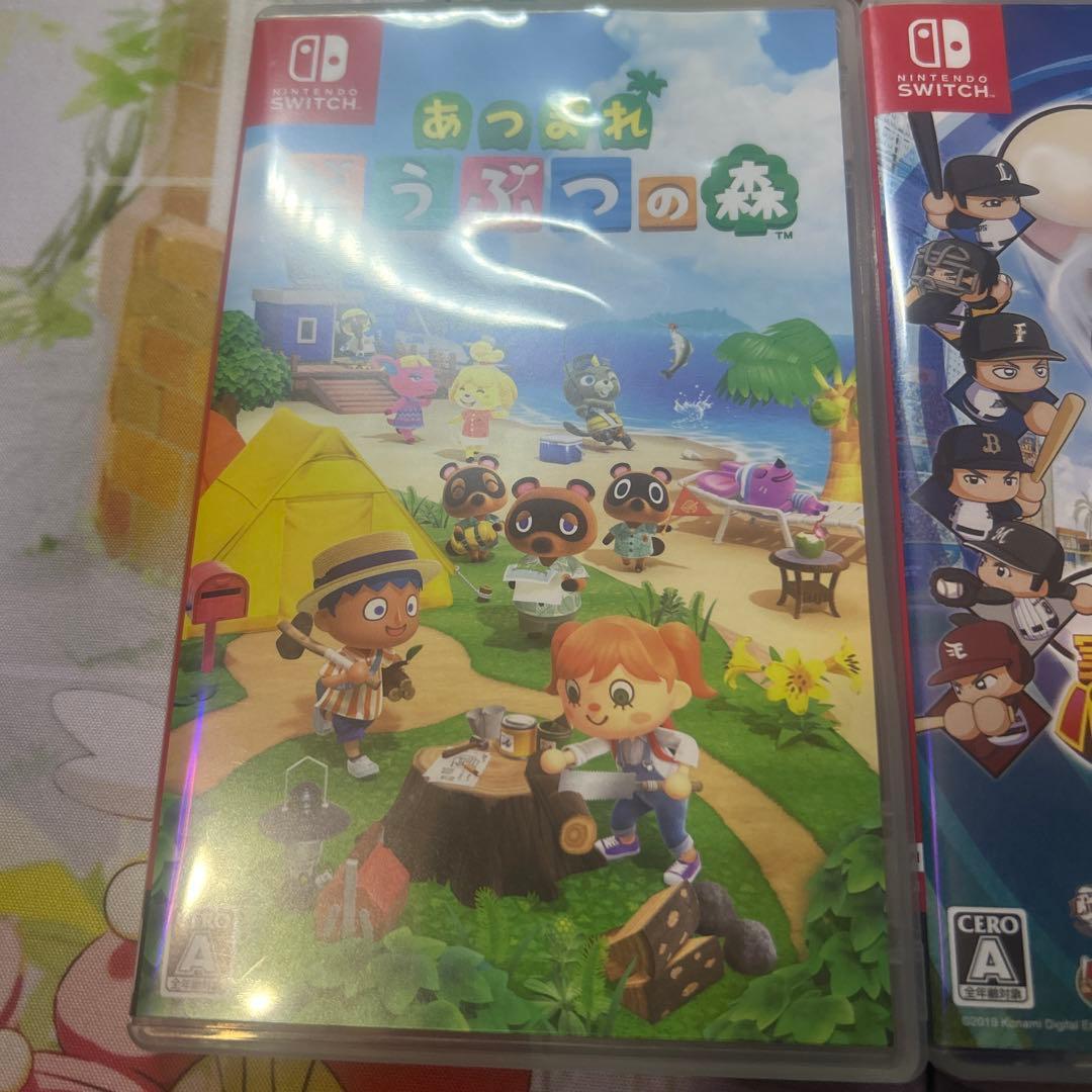 三*九様 あつまれ どうぶつの森 + 実況パワフルプロ野球 + マリオ