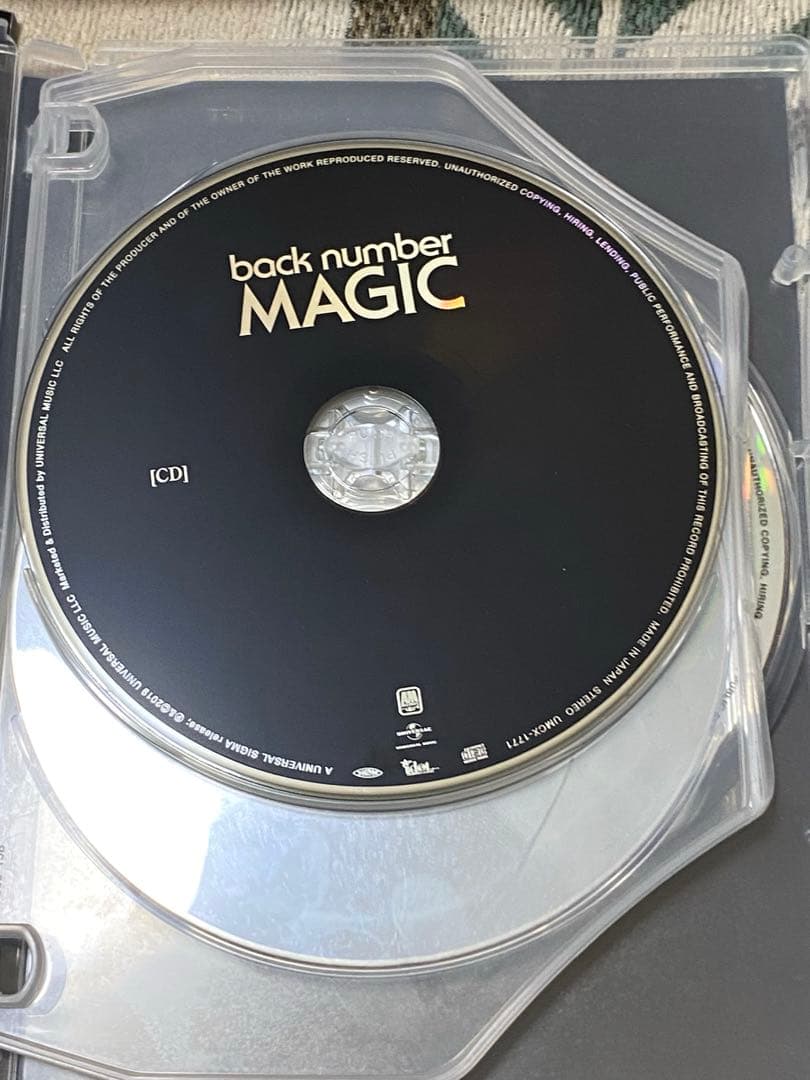 back number DVD初回限定版4枚セット+ユーモア　MV