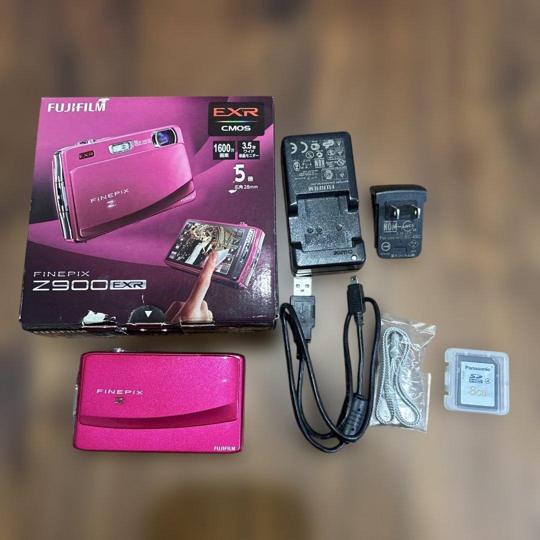 Fujifilm FinePix Z900 EXR ピンク※付属で8GBのSD有 - メルカリ