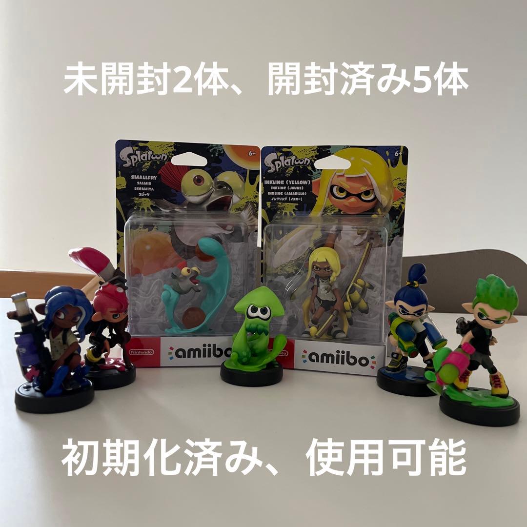 amiibo アミーボ Splatoon スプラトゥーン　まとめ　セット 楽天市場】スプラトゥーン amiibo セットの通販