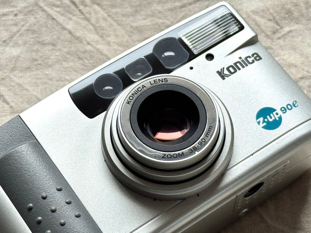⌘完動品！ 電池付き、作例あり！ Konica Z-UP 90E⌘ - メルカリ