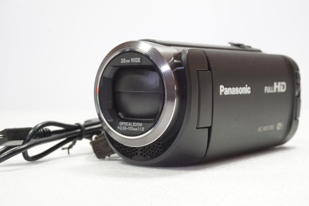 【美品】Panasonic HC-W570M ブラック ビデオカメラ ハンディ Amazon.co.jp: パナソニック HDビデオカメラ W570M ワイプ撮り 90倍