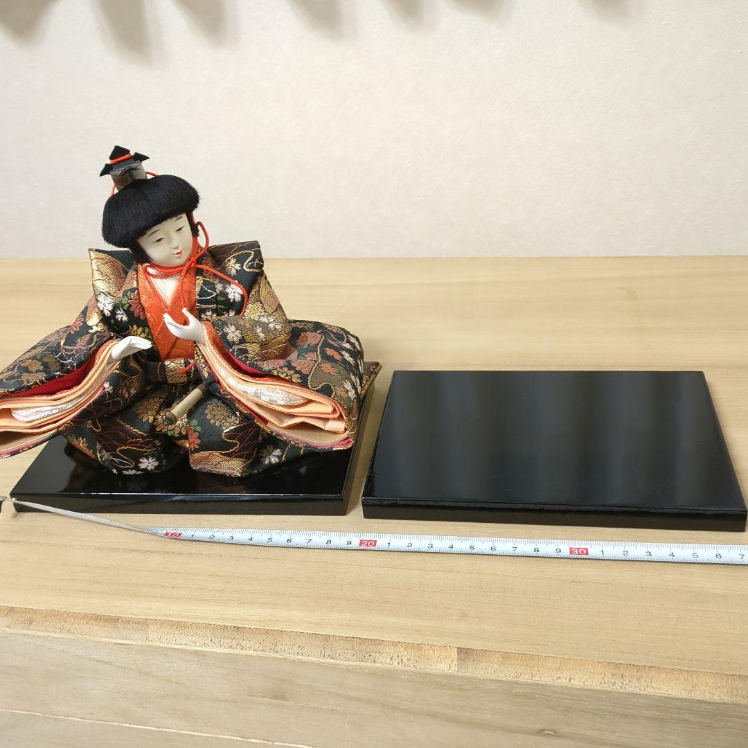 shinsuke様専用】お雛様七段飾り 人形15体+雪洞 桐箱入り ビンテージ